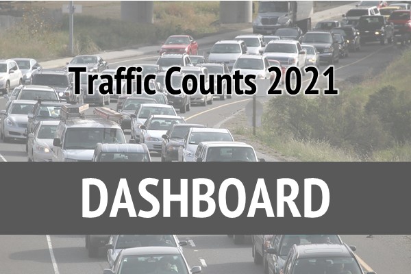 Traffic Counts 2021 Dashboard thumbnail