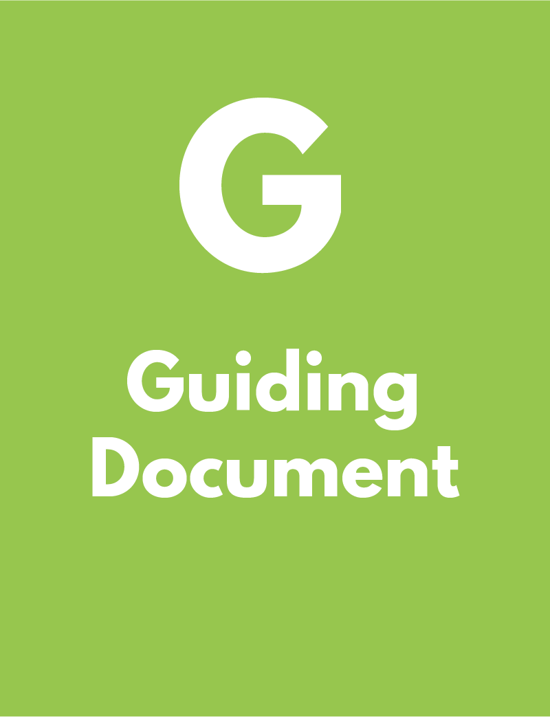 General cover for guiding documents