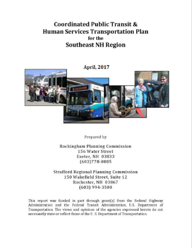 Cover of Coordinated Transit Plan 2017