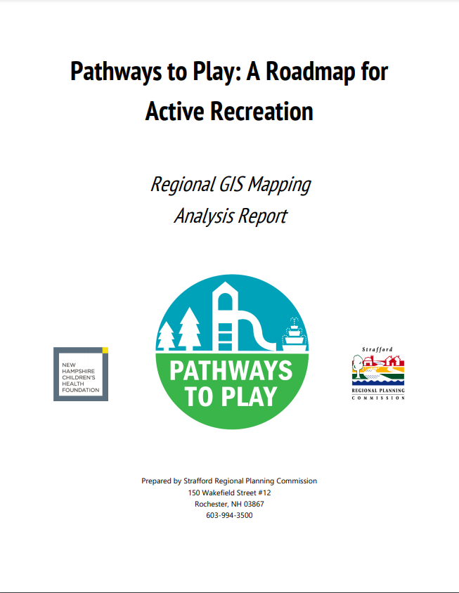 Cover of Pathways to Play: Regional GIS Mapping Report