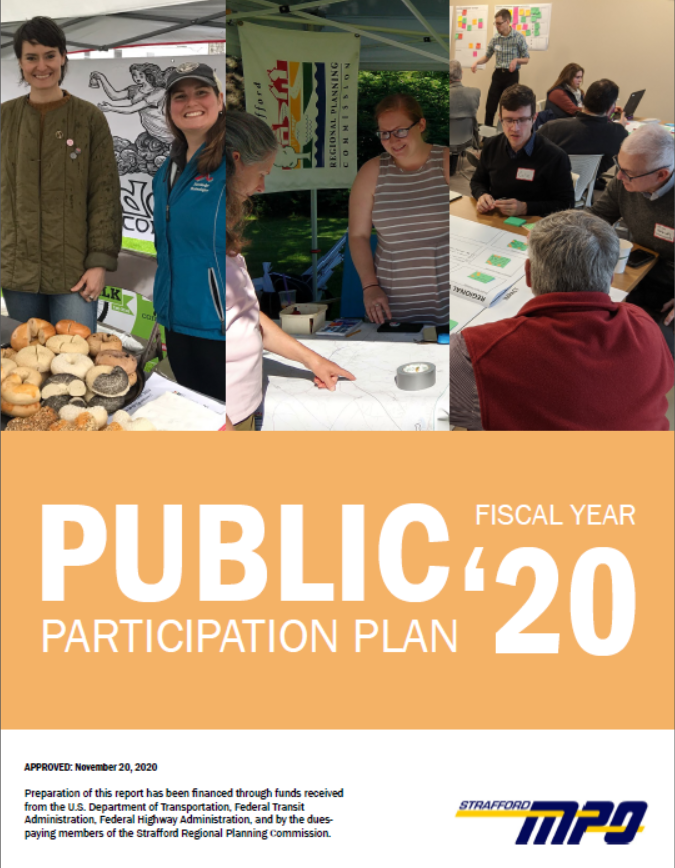 Cover of Public Participation Plan 2020