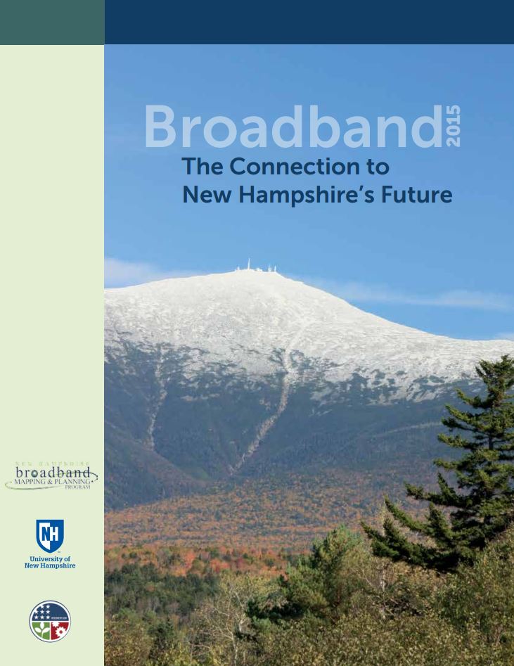 Cover of the statewide 2015 Broadband Plan