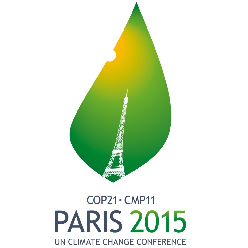 Logo for the Paris 2015 UN Climate Change Conference