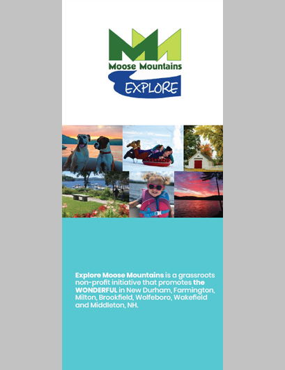 Screenshot of the first page of the Explore Moose Mountains Brochure
