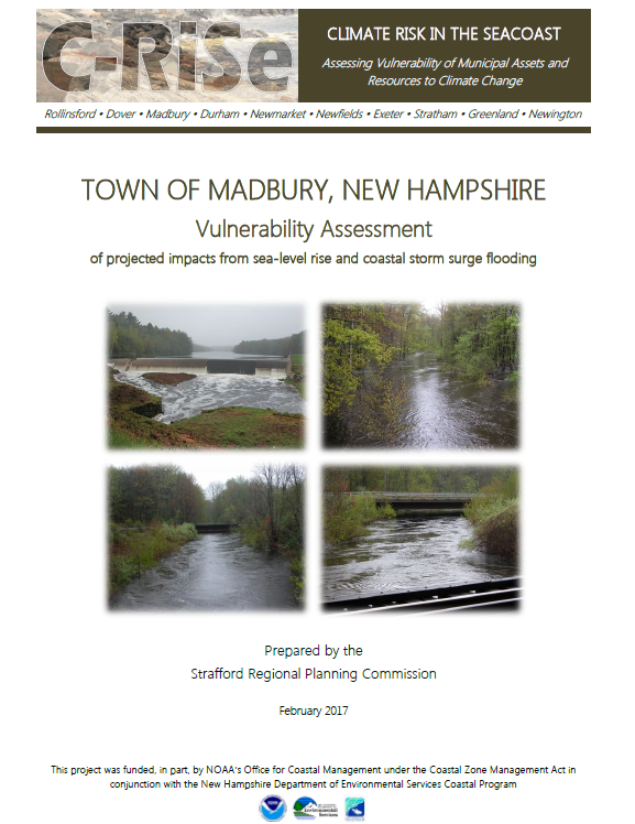 Cover of the C-RiSe Vulnerability Assessment for Madbury