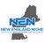 New England Niche logo with a map of New England